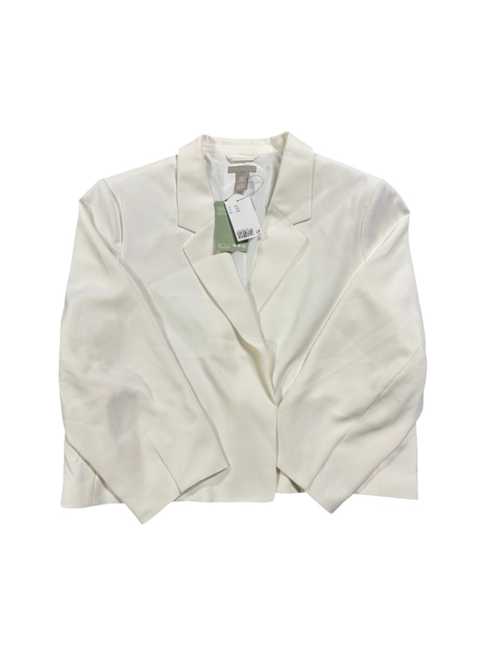 H&M Cream White Tailored Blazer